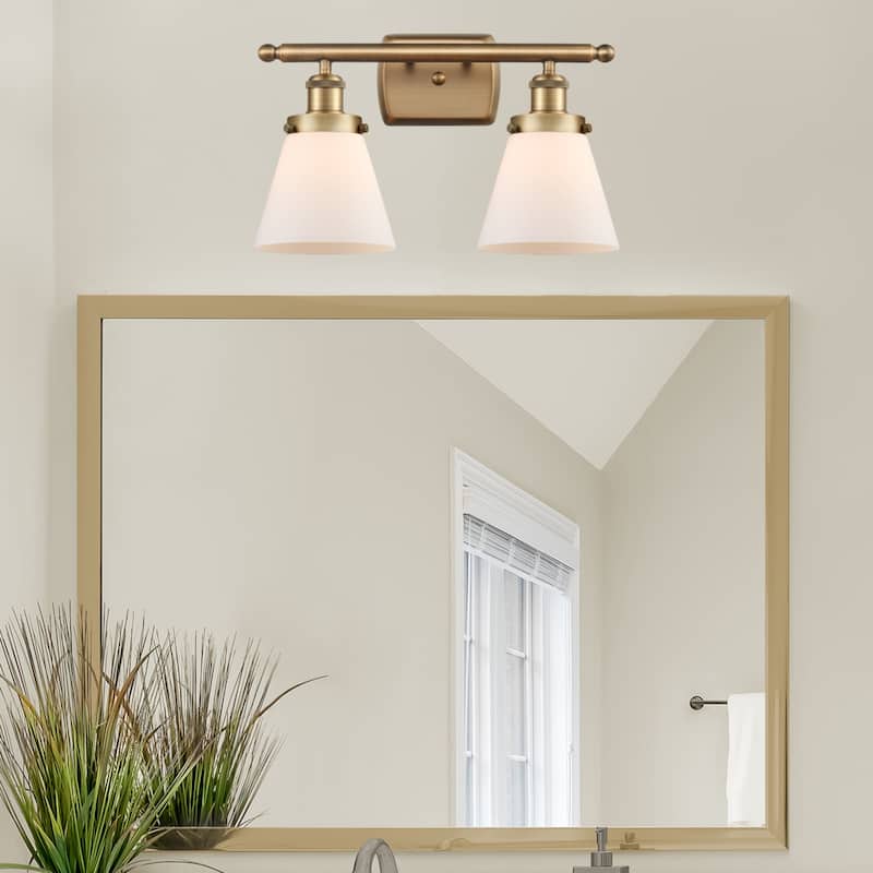 Innovations Lighting Ballston Urban Cone - 2 Light 16" Bath Vanity Light