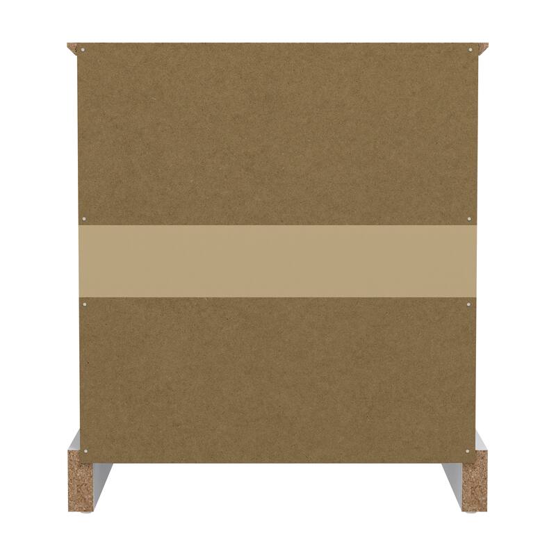 Hillsdale Furniture Baylor Wood 2-Drawer Nightstand