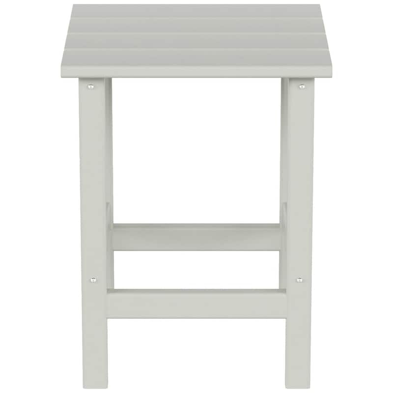 POLYTRENDS Laguna All Weather Poly Outdoor Side Table