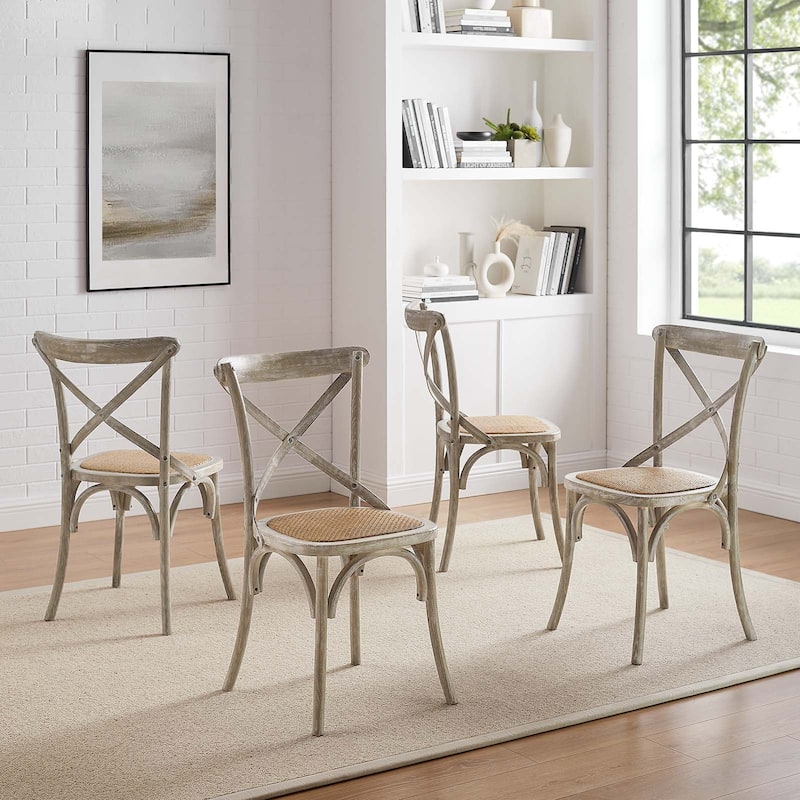 The Gray Barn Wild Hen Dining Side Chair (Set of 4) - Grey