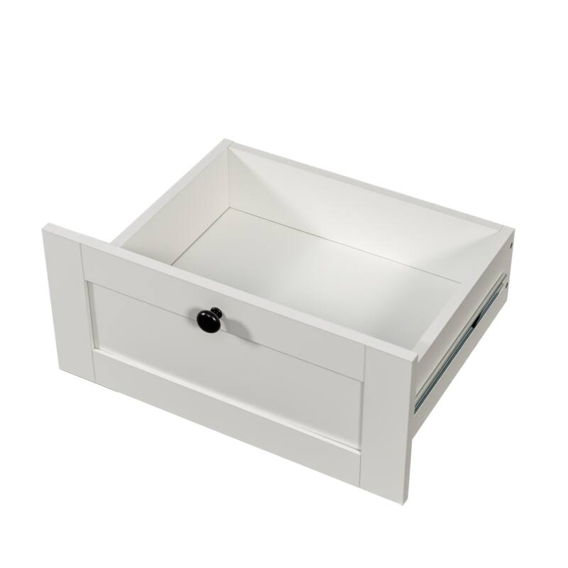 GDF Studio - Raintree Modern 67.32" Tall 2-in-1 Coat Rack and Nightstand with Drawers & Hooks