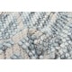 preview thumbnail 7 of 7, ECARPETGALLERY Braid weave Sienna Light Blue Wool Rug - 5'0 x 8'0
