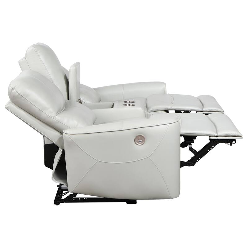 Greenfield Upholstered Power Reclining Loveseat