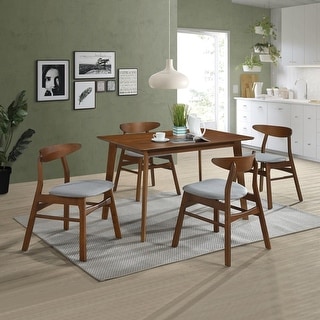 Mid Century Modern Dining Table 63 Inch, Walnut - Bed Bath & Beyond ...