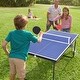 preview thumbnail 3 of 5, Professional Table Tennis Tables,Indoor/Outdoor Portable Ping Pong Table Game with Net,2 Table Tennis Paddles and 3 Balls