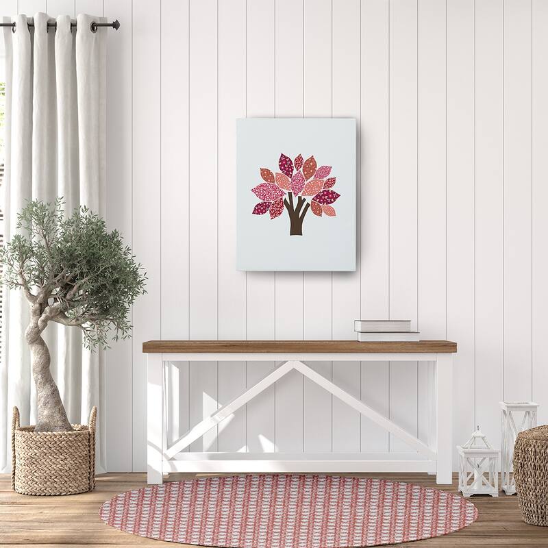 Rattan Geometric Rug