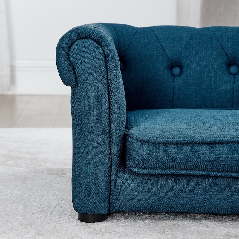 Elevated Dog Sofa Bed for Small and Medium Dogs, Durable Pet Couch