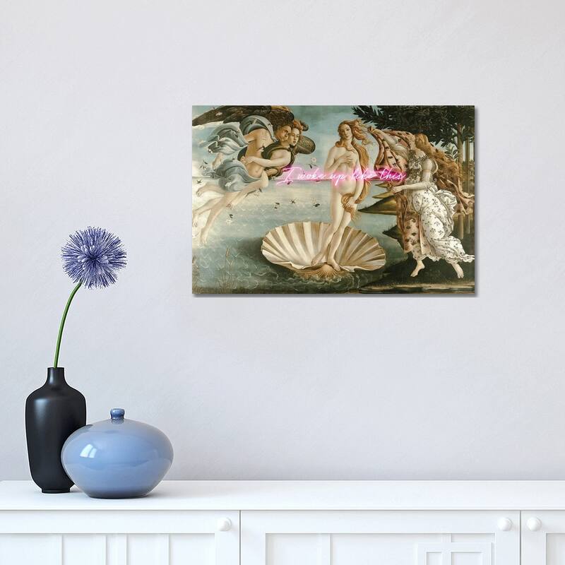iCanvas "Neon Venus II" by Ruby and B Canvas Print - 12x18x1.5