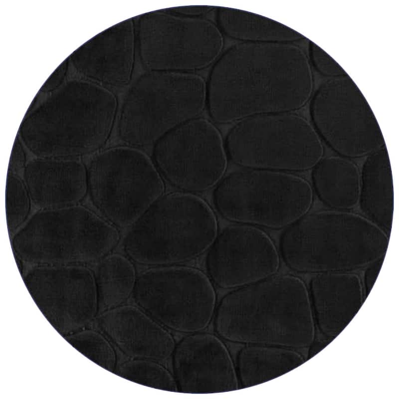Contour Bath Rug Memory Foam Mat 3D Pebble 20L x 20W