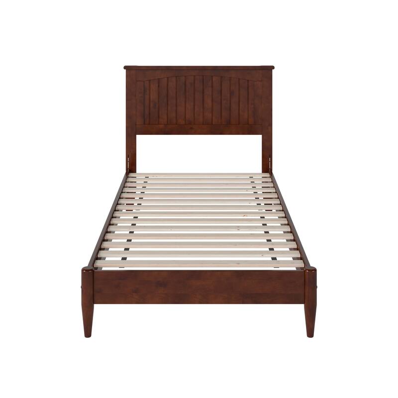Naples Solid Wood Low Profile Platform Bed