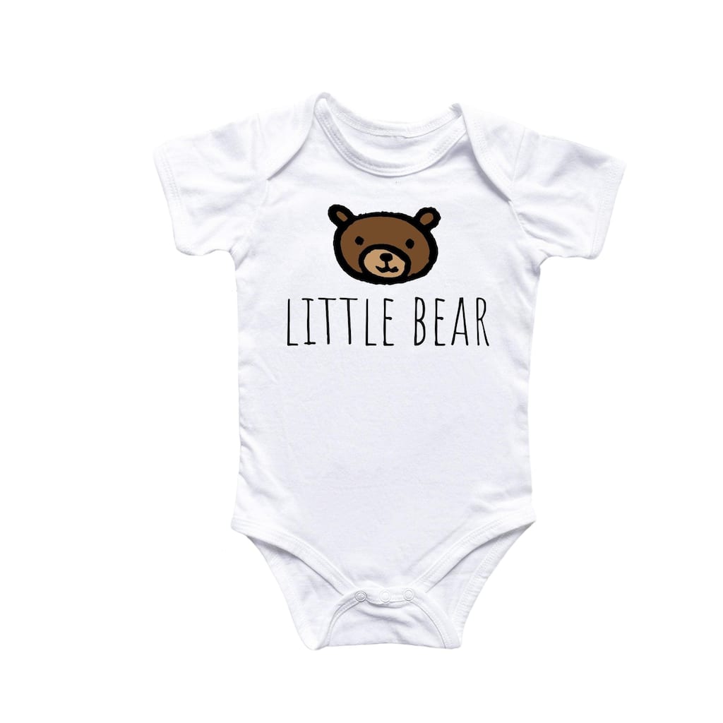 Little Bear - Baby Boy Girl Clothes Infant Bodysuit Funny Cute Newborn