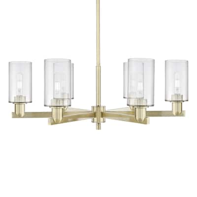 Innovations Lighting 716-6CR-11-34 Clymer Chandelier Clymer 6 Light