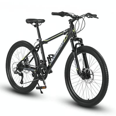 24 Inch Shimano 21 Speed Mountain Bicycle with Daul Disc Brakes