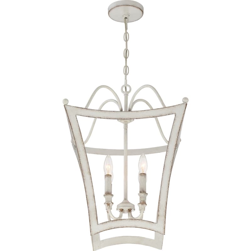 Summerford 4-Light Pendant in Antique White