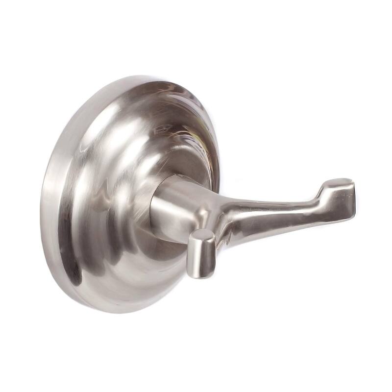 Sure-Loc BL-RH1 Boulder Double Robe Hook - Satin Nickel