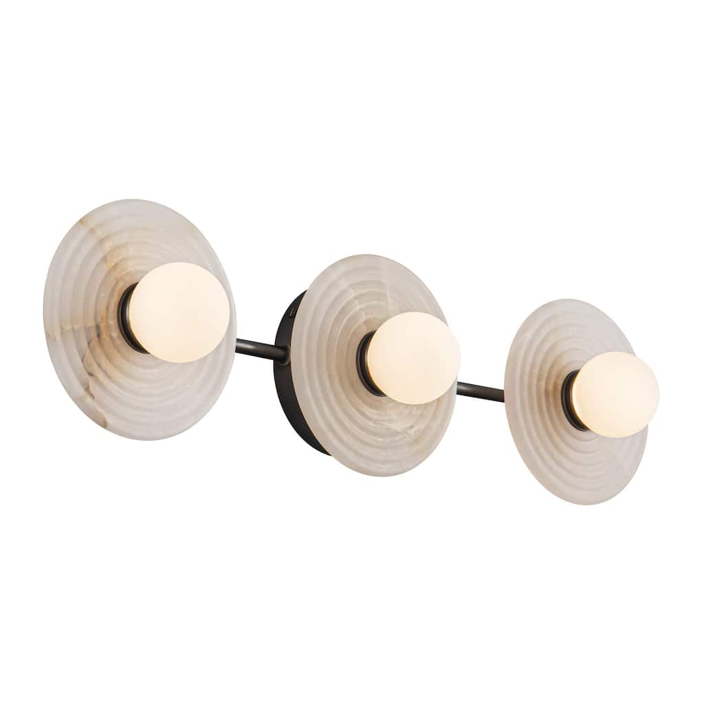 Alora Lighting WV346322 Dahlia 3 Light 22" Wide 3000K LED Vanity Light