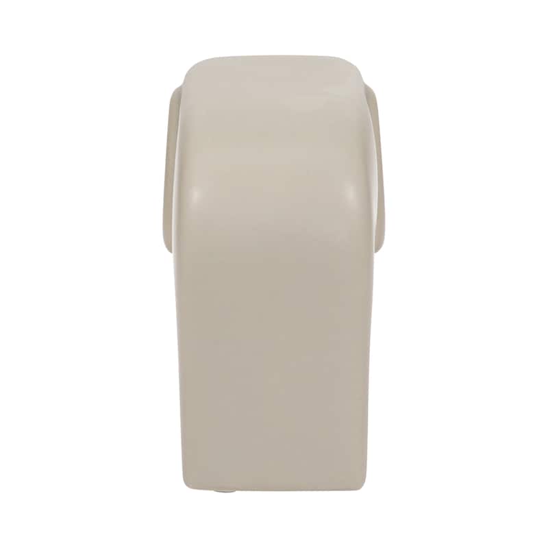 Sagebrook Home Stoneware Ceramic Elephant Figurine - Modern Minimalist Decorative Sculpture for Home and Office Decor