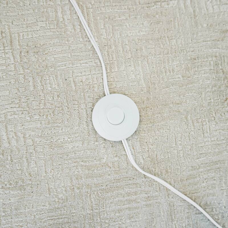 Gatsby Modern Marble Base Floor Lamp with White Globe Shade