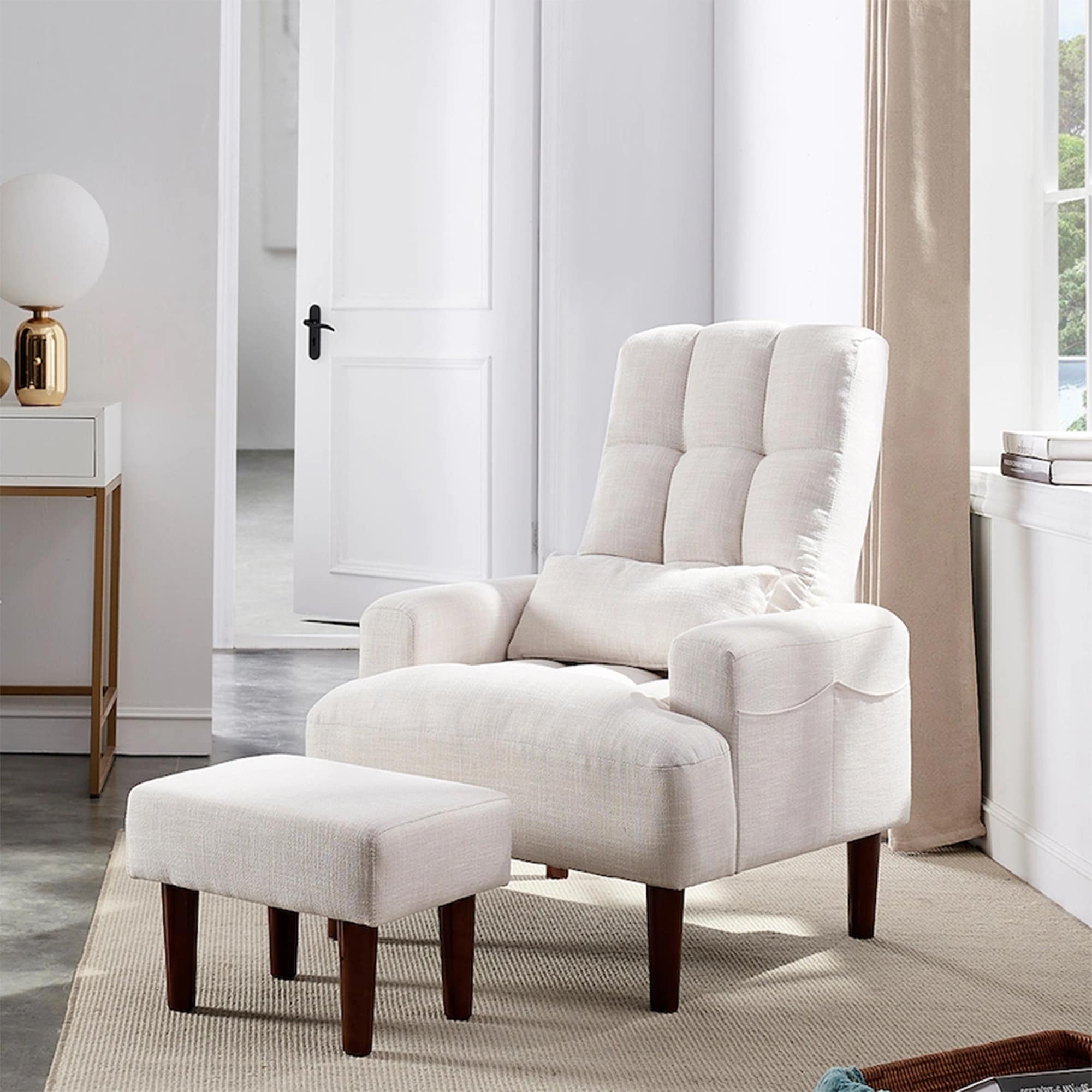 https://ak1.ostkcdn.com/images/products/is/images/direct/86b4aca41ae5978bbd0e5ce3017d3e4eab76276d/Recliner-Chair-with-Ottoman%2C-lumbar-pillow-and-Side-Pocket%2C-Fabric-Tufted-Cushion-Back.jpg