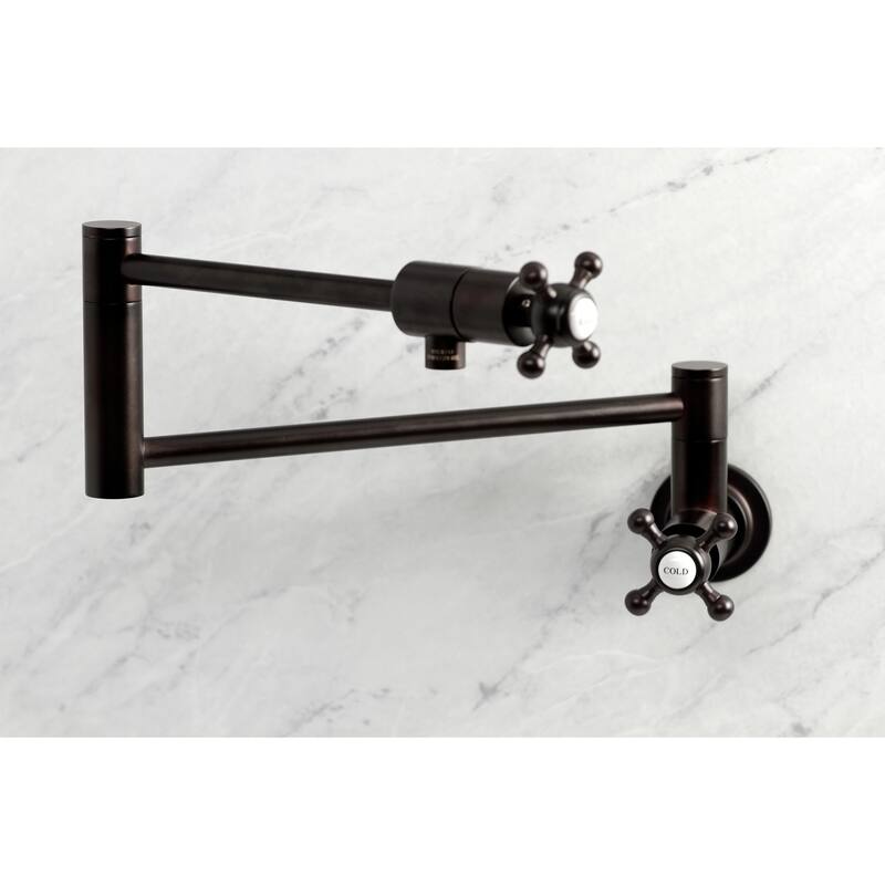 Kingston Brass Metropolitan Wall Mount Pot Filler