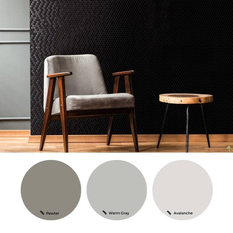 The Tile Life Eterna Penny 12x12 Black Round Glass Mosaic Floor, Wall & Backsplash Tile