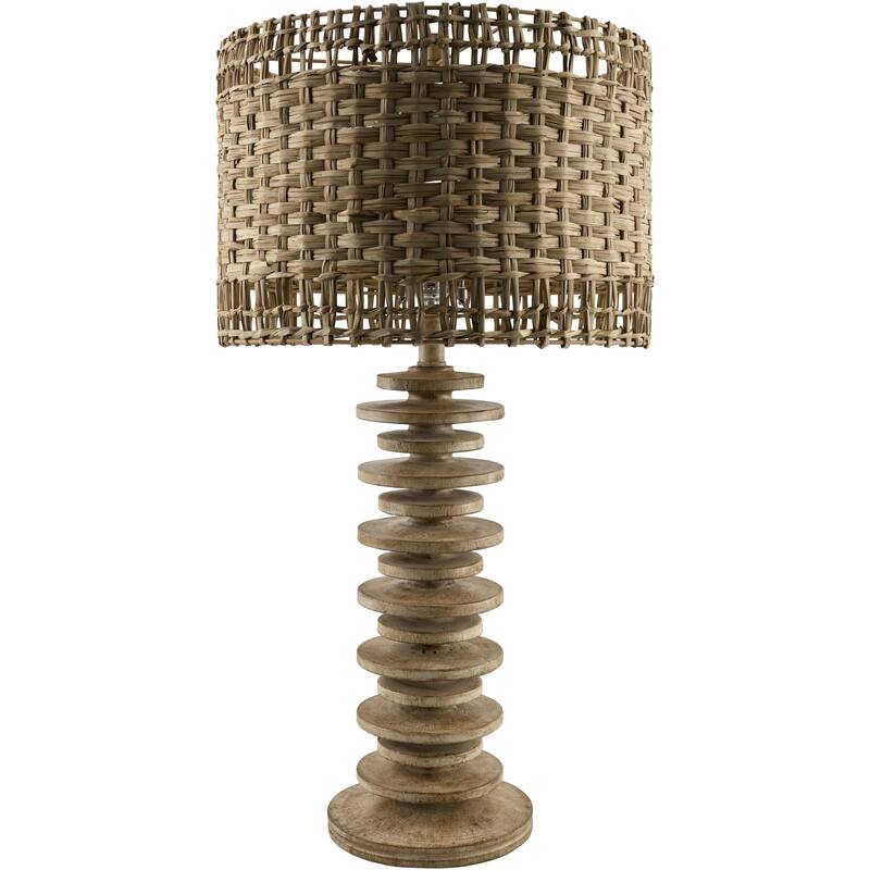 Livabliss Ukwi Traditional Accent Table Lamp - 31"H x 16"W x 16"D
