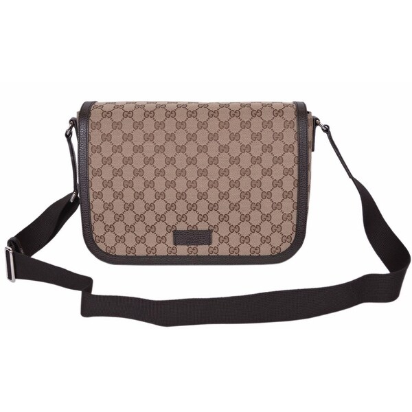 gucci gg canvas crossbody bag