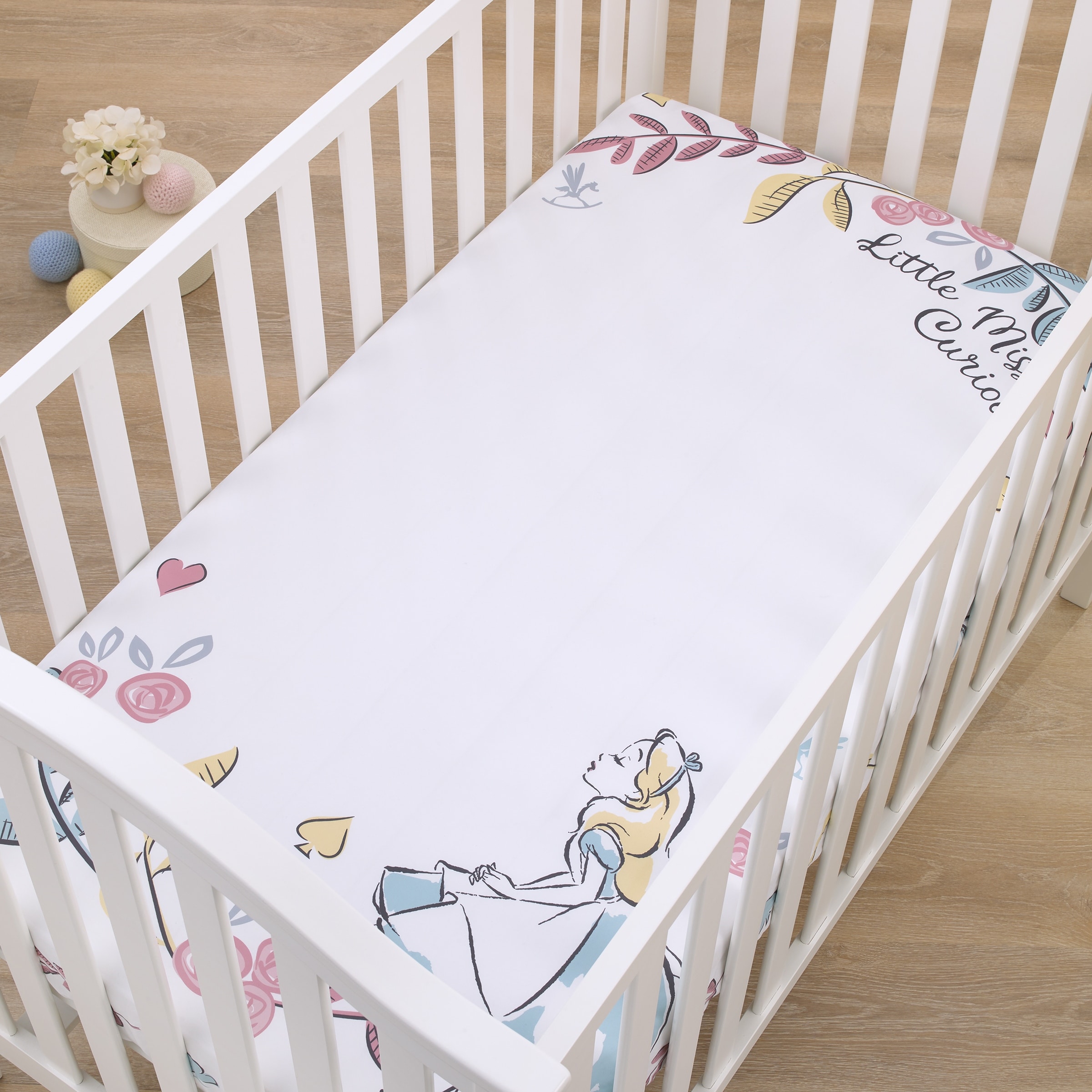 Disney Alice in Wonderland Crib Sheet Bed Bath Beyond 40524508