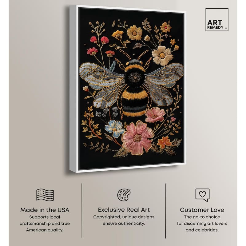Honeyed Herald I Canvas by Art Remedy