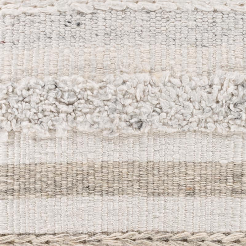 Lilith Cozy Nordic Stripe Wool Throw Pillow
