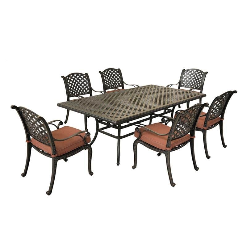 South Ponto 7-piece Aluminum Dining Set by Havenside Home