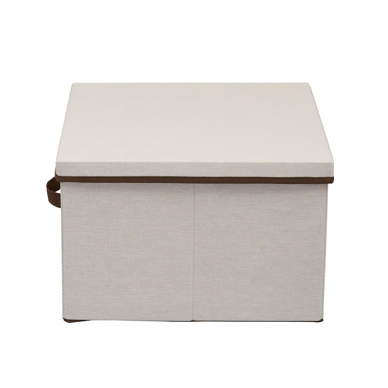 Household Essentials Storage Box With Lid With Sturdy Sides