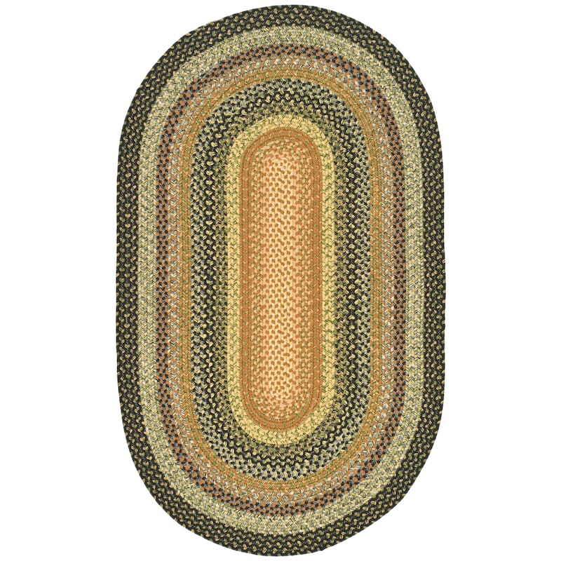 SAFAVIEH Handmade Braided Jo Machine Washable Country Casual Rug
