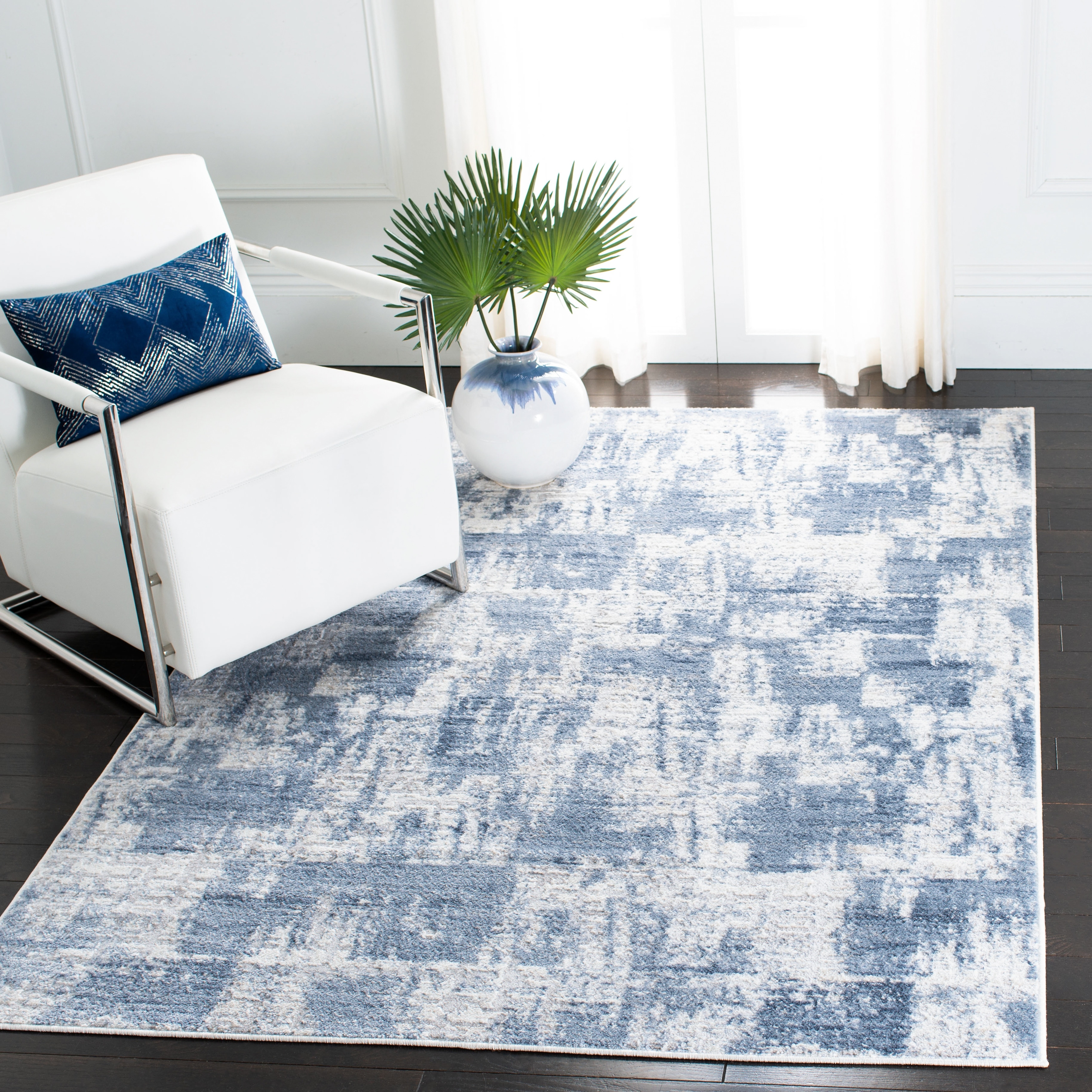 Supreme Shag Rug - Light Blue - (8'X10') - Safavieh