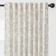 preview thumbnail 17 of 35, Chanasya Printed Crosshatch Light Filtering Kitchen Bedroom Window Curtain (Set of 2)