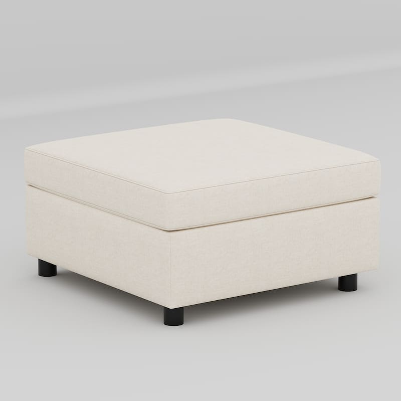 98.5'' Customizable 4 Seater Modular Sectional Sofa with Storage, Comfortable Cushions and Space-Saving Design
