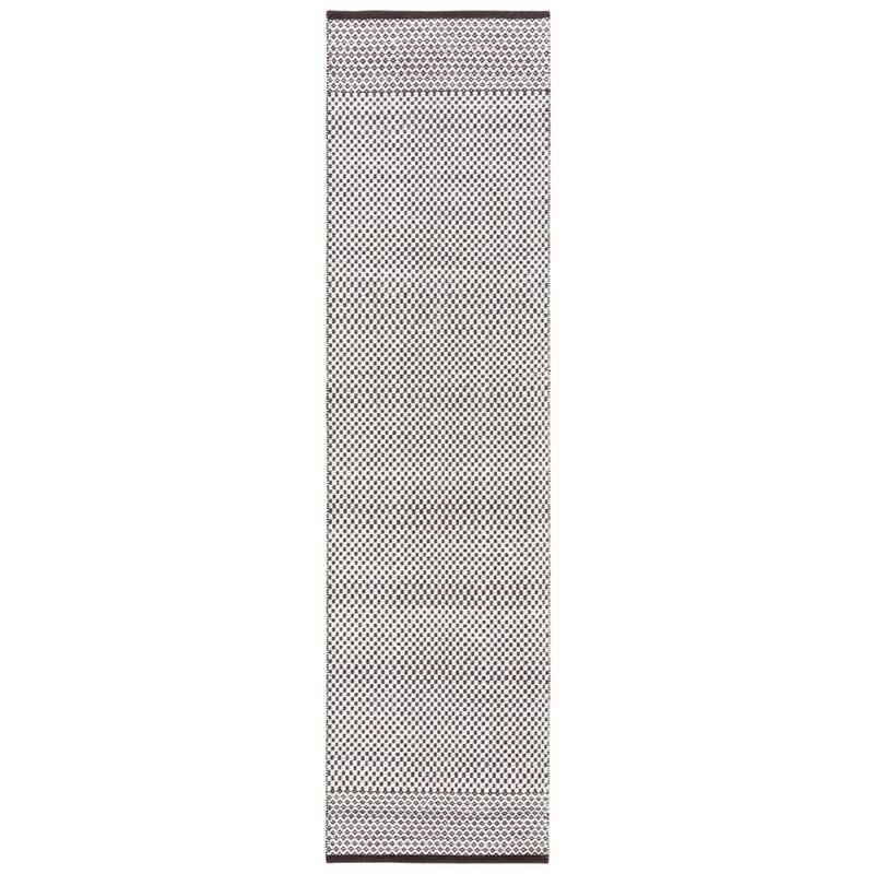 SAFAVIEH Vermont Vinnie Transitional Wool Rug - 2'3" x 9' Runner - Brown/Ivory