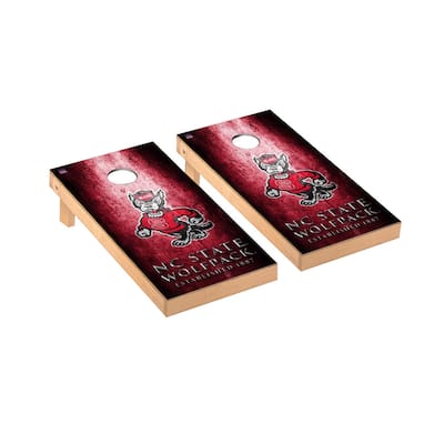 North Carolina State Wolfpack Museum Cornhole Board Set