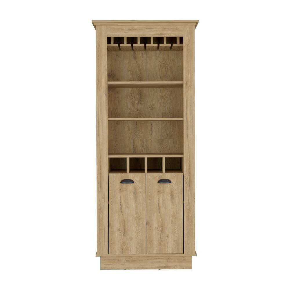 Bar Cabinet, Four built-in wine racks for Living Room