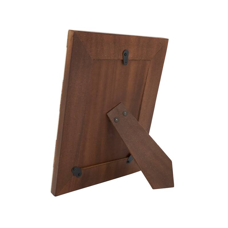 Sleek Wood Segment Photo Frame