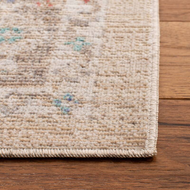 SAFAVIEH Windsor Antra Shabby Chic Oriental Polyester Rug