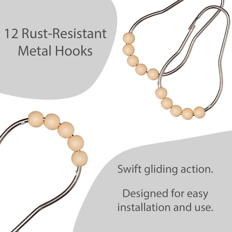 Creative Home Ideas 12 Piece Beaded Hook Set