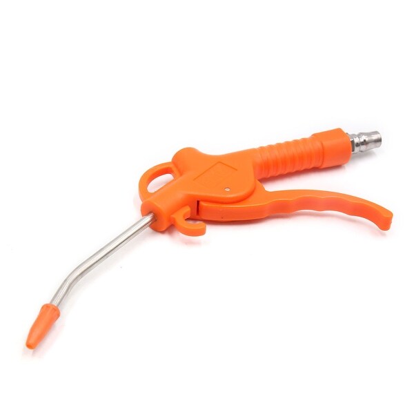 Orange Plastic Coated Car Air Compressor Blow Duster Gun Dust Removing Tool