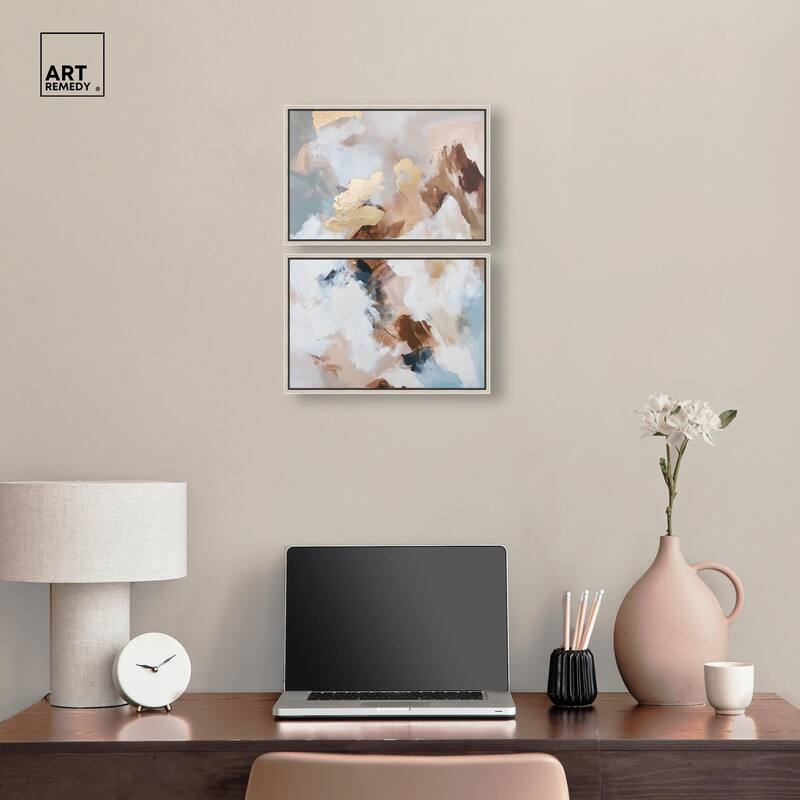 Earth's Palette II Canvas Set of 2 by Art Remedy