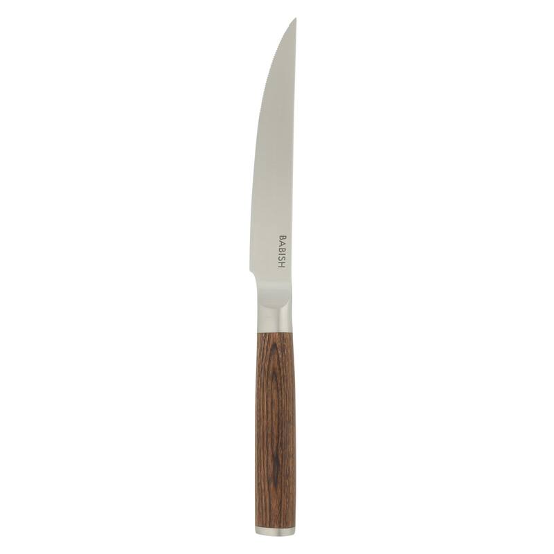 Babish High-Carbon 1.4116 German Steel 4 Pack 5" Steak Knife Set