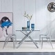 preview thumbnail 7 of 37, Modern Minimalist Transparent Dining Chairs Set of 4/6