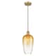 Option Brushed Brass / Amber