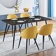 preview thumbnail 105 of 176, Homy Casa Mid-Century Modern Fabric Dining Chairs (Set of 2)