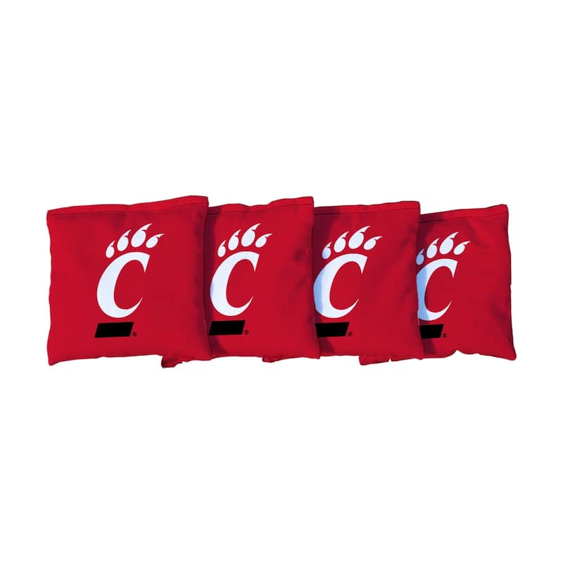 Cincinnati Bearcats Red Cornhole Bags - Corn Filled