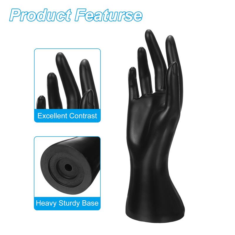 2pcs Hand Ring Holder Hand Jewelry Holder Ring Display Stand Bracelet
